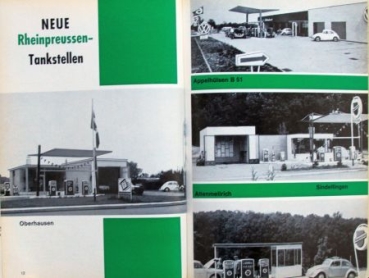 Rheinpreussen "Der Zuendschluessel" Gasstation-Magazine complet vintage 1966 binding (2896)